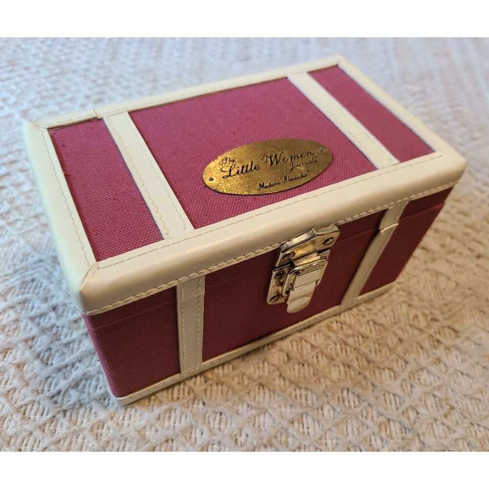 Madame Alexander Little Women Jo March Vintage Small Doll Trunk Box 1998